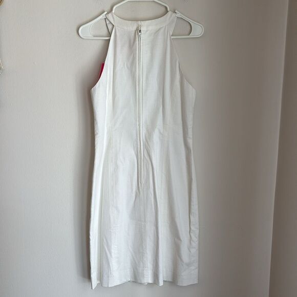 Lilly Pulitzer Women Jena White beaded coral shift dress with Embroidery 6 NWT! - Picture 10 of 13